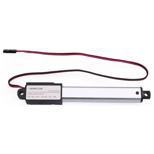 LA-M-12-40 12V 75mm 32N IP54 Mikro Lineer Motor