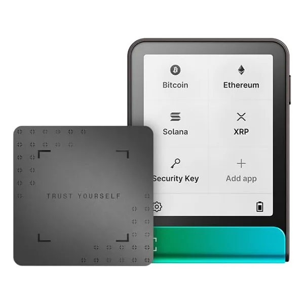 Ledger Flex Yeşil Kripto Cüzdan + Kurtarma Anahtarı