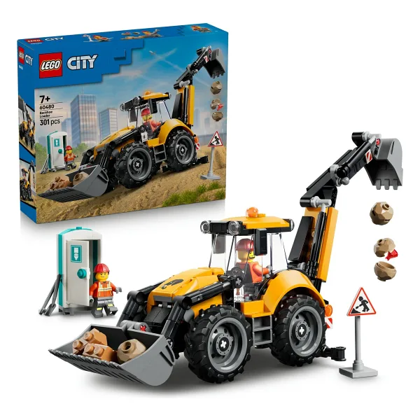 Lego 60480 City Sarı Kazıcı Yükleyici
