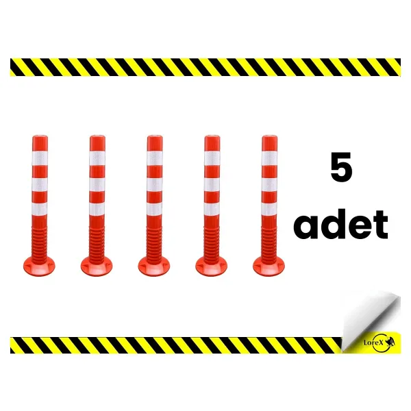 Lorex Esnek Yol Ayırıcı Delinatör 75CM(5ADET)