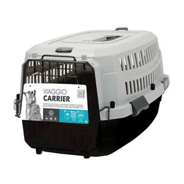 M-Pets Viaggio Carrier Iata Kedi ve Köpek Taşıma Çantası Siyah 48,3x32x25,4 Cm