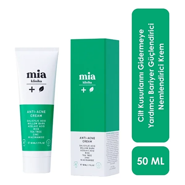 Mia Klinika Sivilce Ve Akne Karşıtı Nemlendirici Krem 50 ml