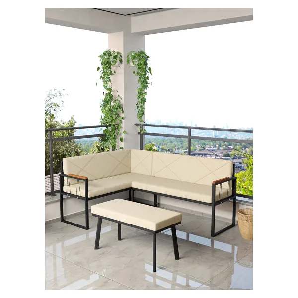 Mygusi Src Balkon, Bahçe, Cafe, Köşe Takımı