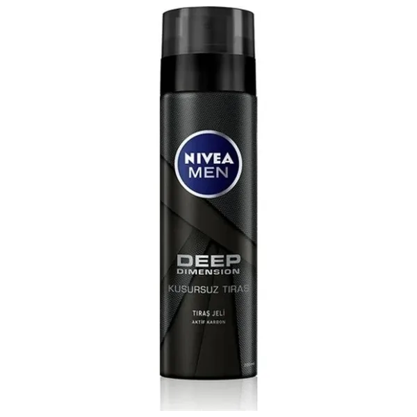 Nivea Men Deep Dimension Tıraş Jeli 200 Ml 4 Adet