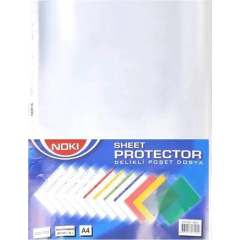 Noki 4830XL Şeffaf Poşet Dosya