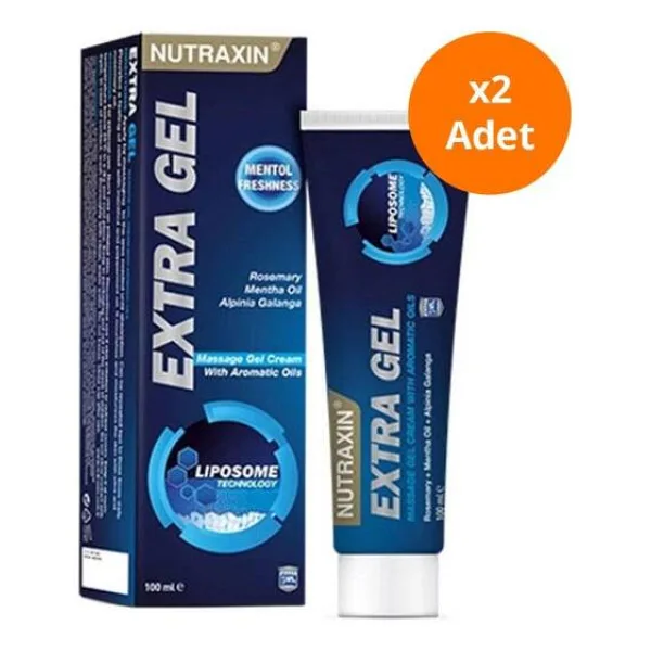 Nutraxin Extra Gel 100 ml 2 Adet