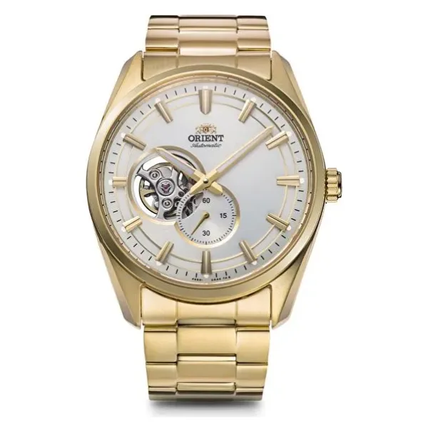 Orient Contemporary Semi-Skeleton RA-AR0007S10B Çelik Kordon Gold Erkek Kol Saati