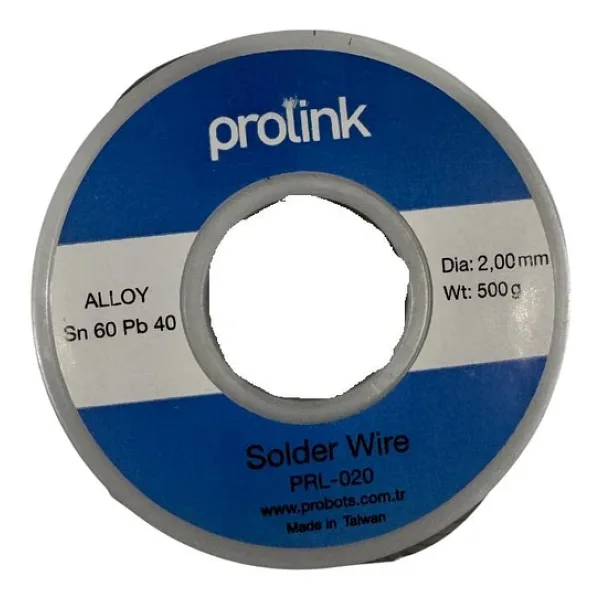 Prolink Lehim Teli 500Gr 2Mm 60/40 Made İn Taiwan Prl-020
