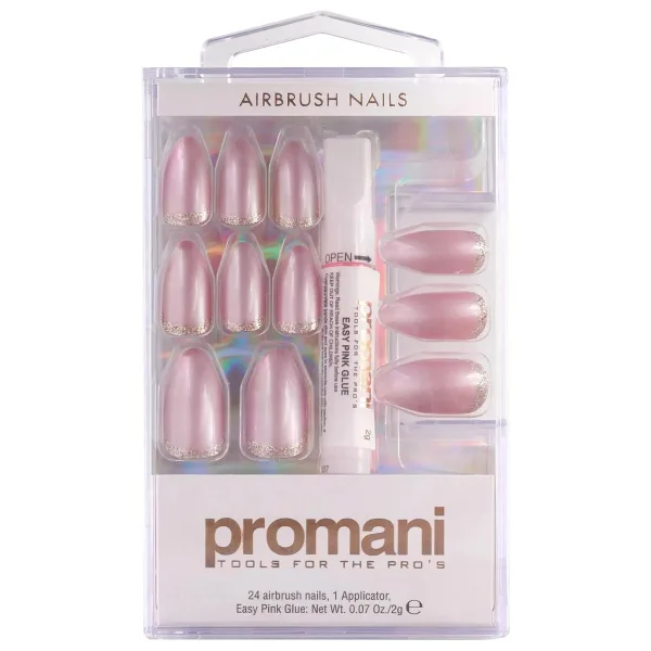 Promani Pr-5653 Pearl Pink Takma Tırnak Seti