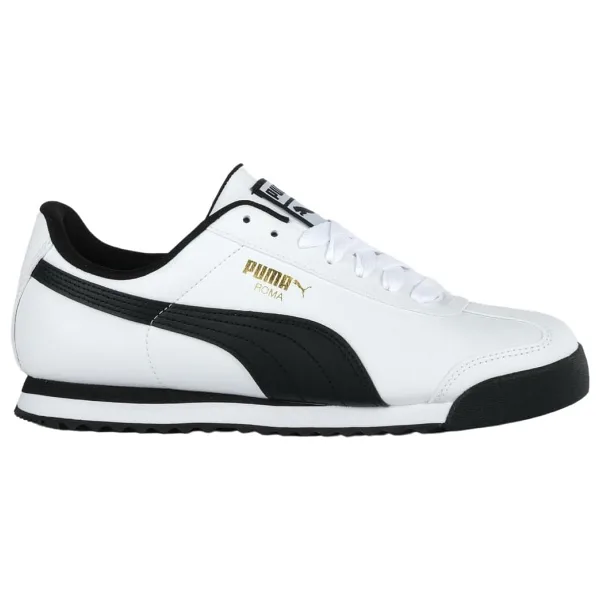 Puma Roma Basic 353572-04 Beyaz-Siyah Erkek Spor Ayakkabı