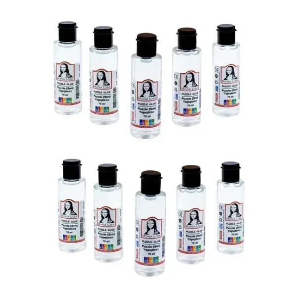 Puzzle Yapıştırıcısı 70 ml (Şeffaf) 70ml 10 Adet Ind-sdr-p101010