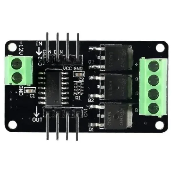 Renkli RGB Şerit LED Sürücü Modülü (Yeni Sürüm)