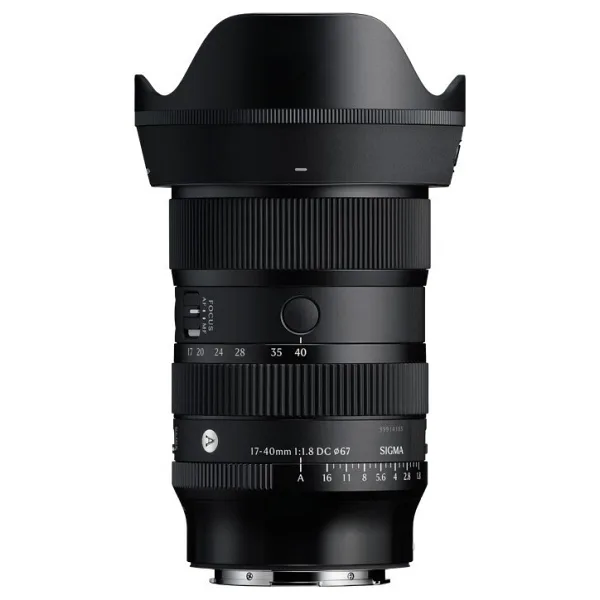Sigma 17-40mm f/1.8 DC Art Sony E Lens