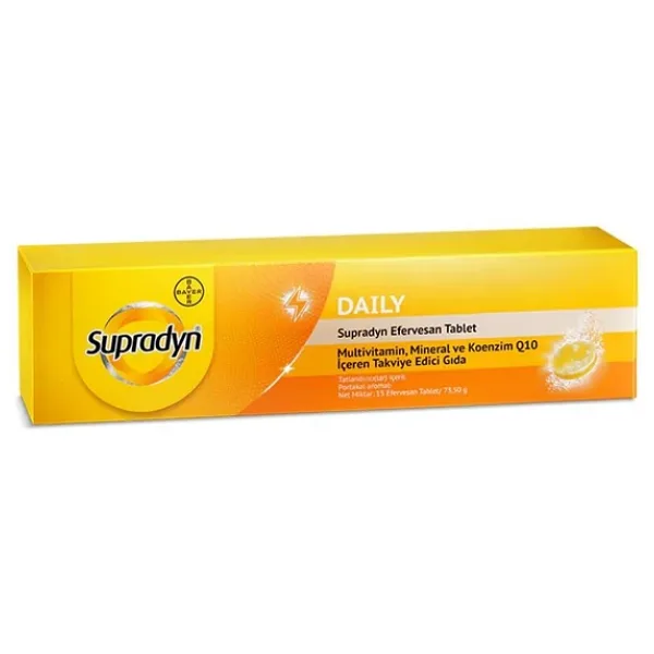 Supradyn Daily Koenzim Q10 Efervesan 15 Tablet