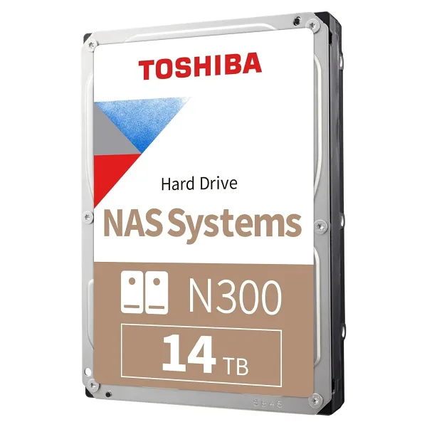 Toshiba N300 14TB 7200RPM 1024MB SATA3 6Gbit/sn MN11ACA14TS NAS HDD