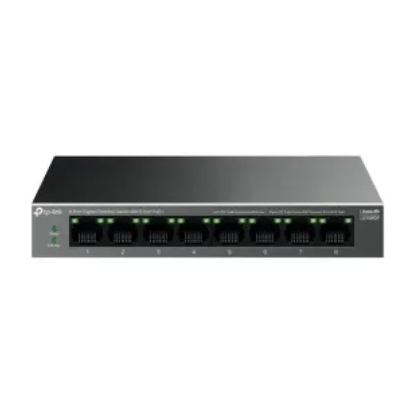 TP-Link LS108GP 8 Port 10/100/1000 Mbps Gigabit PoE Switch