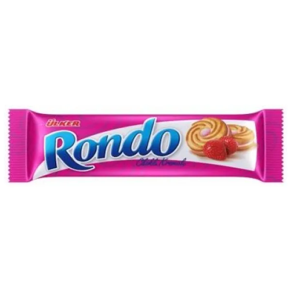 Ülker Rondo Çilek Kremalı Bisküvi 61 gr