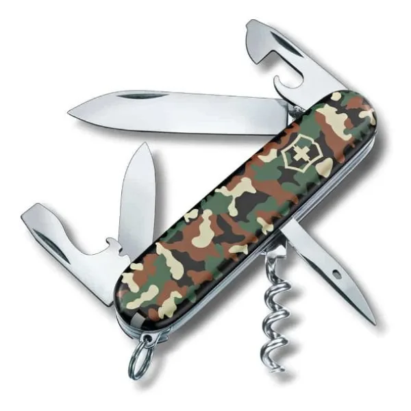 Victorinox Spartan 1.3603.94 Yeşil Kamuflaj 12 Fonksiyonlu Çok Amaçlı Çakı