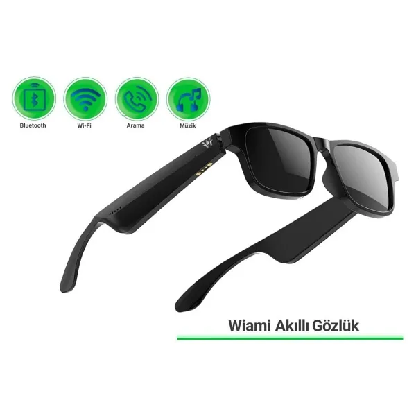 Wiami BG02 Erkek Akıllı Güneş Gözlüğü