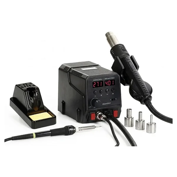 ZD-8922 2'si 1 Arada SMD Sıcak Hava Üfleme ve Lehimleme İstasyonu
