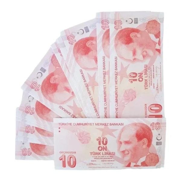 300 Adet 10 TL Sahte Para Geçersiz Düğün Parası Parti Şaka Malzemesi