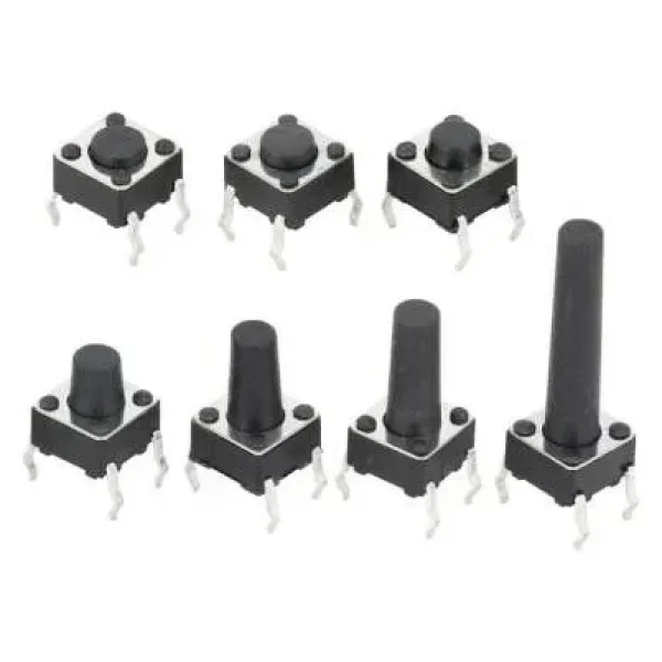 6x6x14mm 4 Pinli Push Buton - Tact Switch