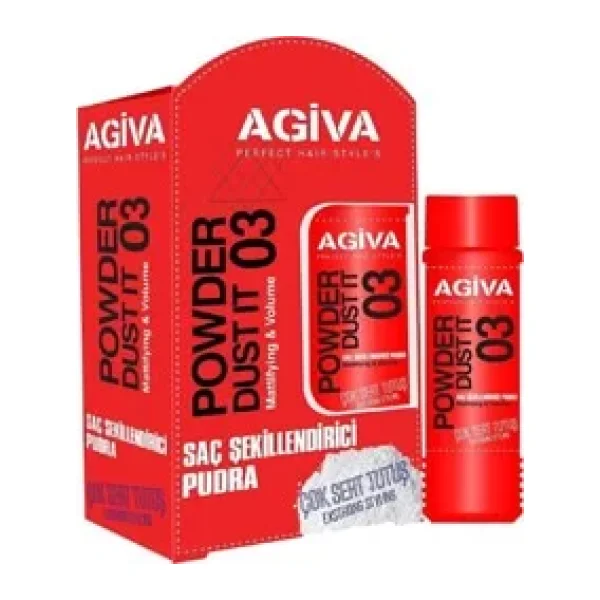 Agiva 03 Çok Sert Tutuş Şekillendirici 20 gr Saç Pudrası