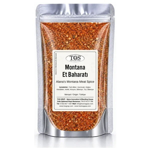 Alana'nın Montana Et Baharatı 100 gr Alana's Montana Meat Spice