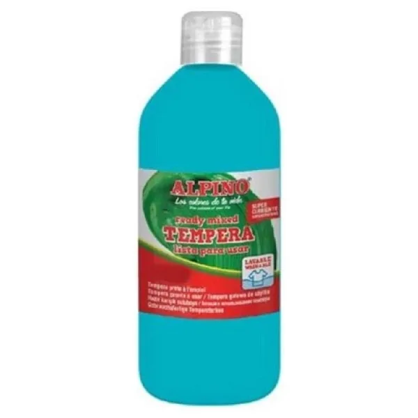Alpino Tempera Suluboya 250 ML Açık Mavi Suluboya