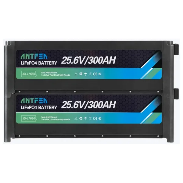 Antfea L7680 25.6 V 300 Ah İstiflenebilir Solar Akü 2 Adet