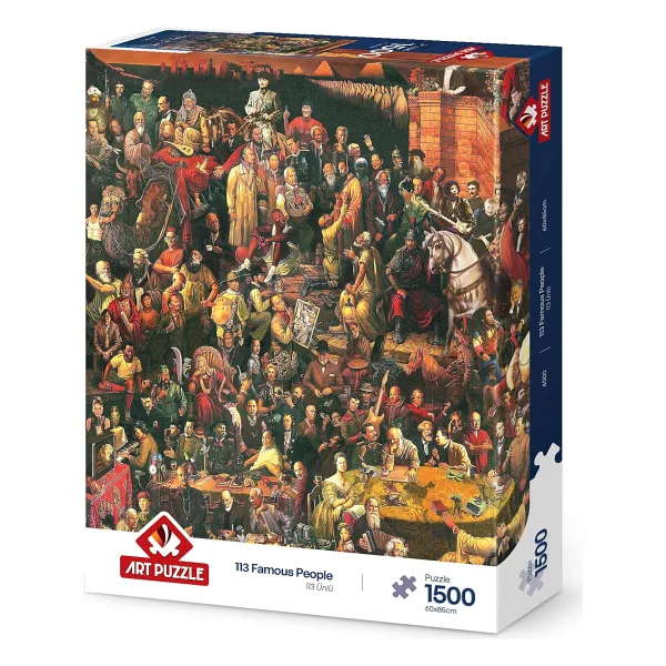 Art Puzzle 113 Ünlü Puzzle 1500 Parça 4000