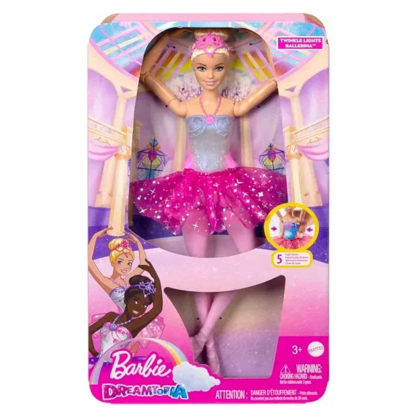 Barbie Dreamtopia Işıltılı Balerin Bebek HLC25