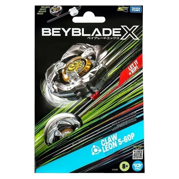 Bey03000 Beyblade 1Li Set Claw Leon 5-60P