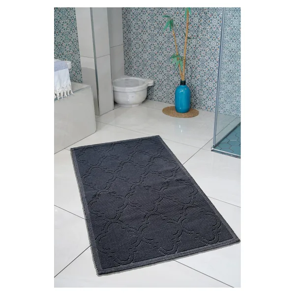 Beykoz Kilim Pamuk Dokuma Süper Su Emici, Banyo&Mutfak Halısı 60x100