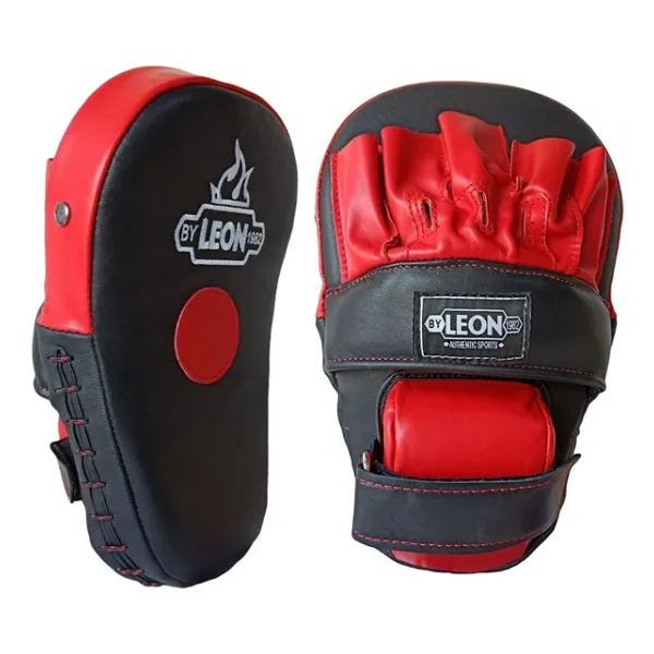 By Leon 1982 Leon Energy Hakiki Deri Kick Boks Ve Muay Thai El Lapası Kırmızı