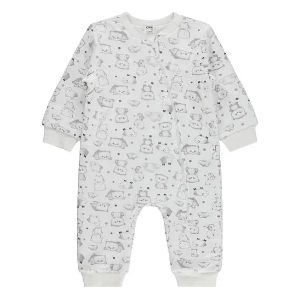 Civil Baby Ayıcık Baskılı 12-24 Ay Uyku Tulumu - Bej 18-24 Ay