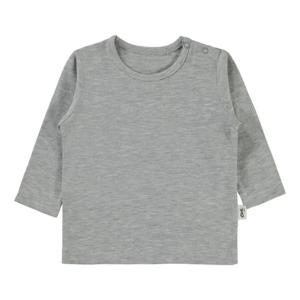 Civil Baby Basic 6-18 Ay Sweatshirt - Gri 9-12 Ay
