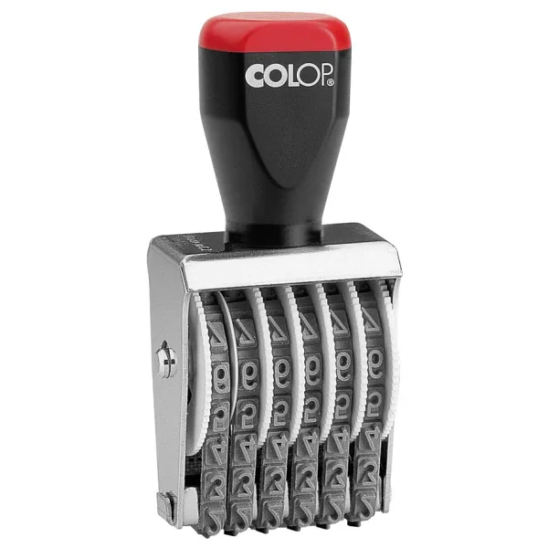 Colop 09006 Bandlı Numaratör - 9MM/6 Haneli