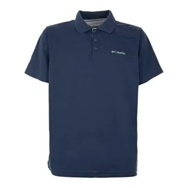 Columbia Utilizer AM0126-464 Lacivert Kısa Kollu Polo Yaka Erkek Tişört