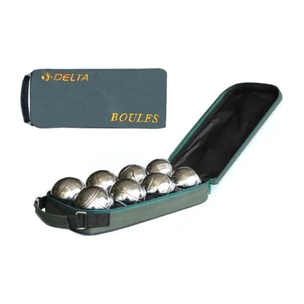 Delta Bocce Set Çantalı 8 Toplu Metal Bocce Seti (Boules Seti) Çok Renkli