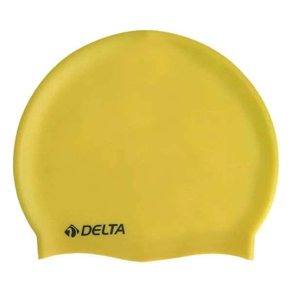 Delta Silikon Bone Deluxe Yüzücü Havuz ve Deniz Bonesi (Düz Renk),Altın Sarı