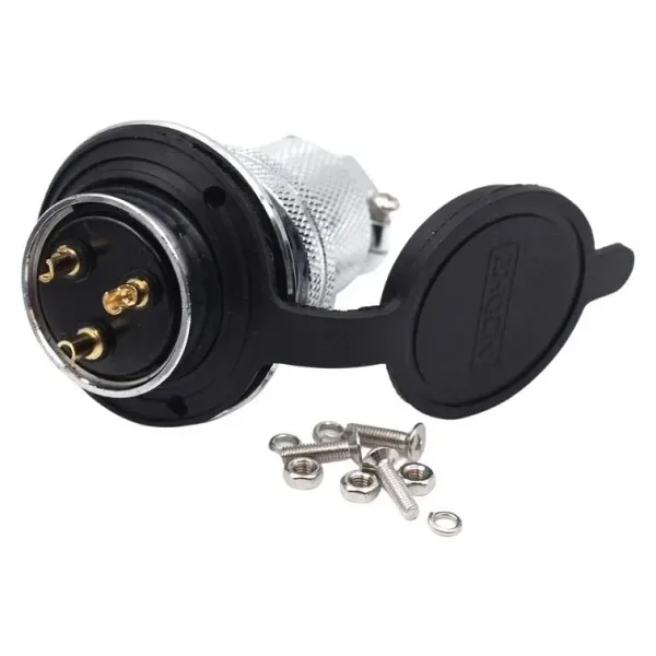 DF30 3 Pin 30mm Su Geçirmez Konnektör Takımı