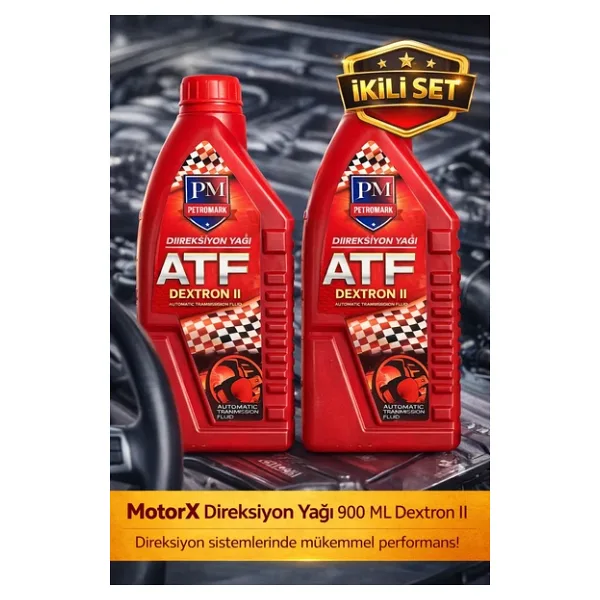 Direksiyon Yağı Dextron Iı 900 Ml 2 Adet İkili Set Motorx