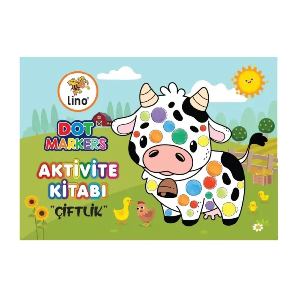 Dot Markers Boyama Kitabı - Çiftlik - Kolektif