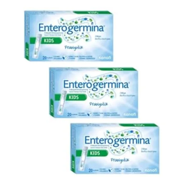 Enterogermina Kids 5 ml 20 Flakon 3'lü