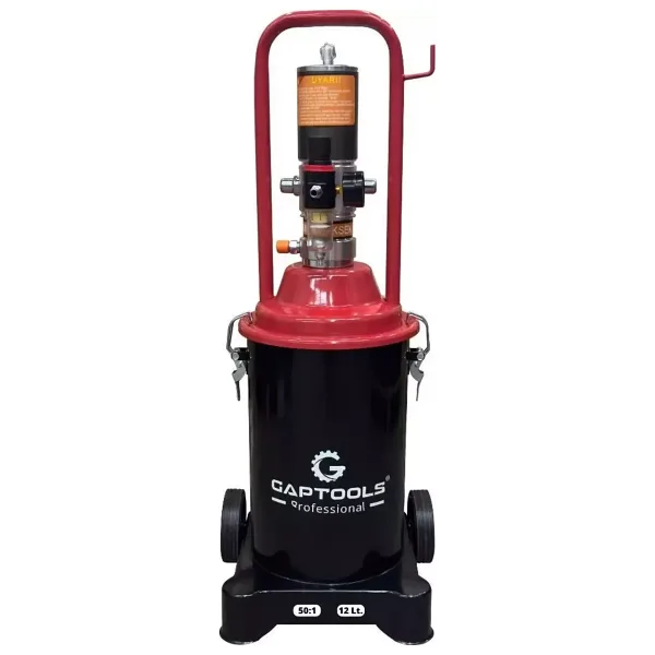 Gaptools 12lt Havalı Gres Pompası 50:1 GP-12A1