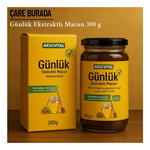 Günlük Ekstraktlı Çocuk Macunu 300 Gr (Havlıcan İlaveli)