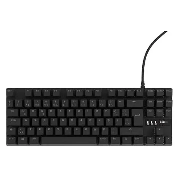 Hawk Gaming HK410 RGB TKL Blue Switch Kablolu Mekanik Oyuncu Klavyesi