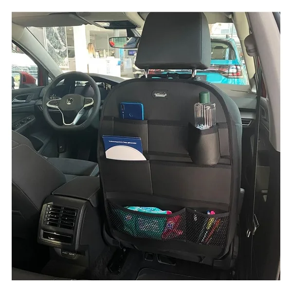 Honda Civic Araç Içi Deri Koltuk Arkası Organizer Düzenleyici Koruyucu Siyah Siyah