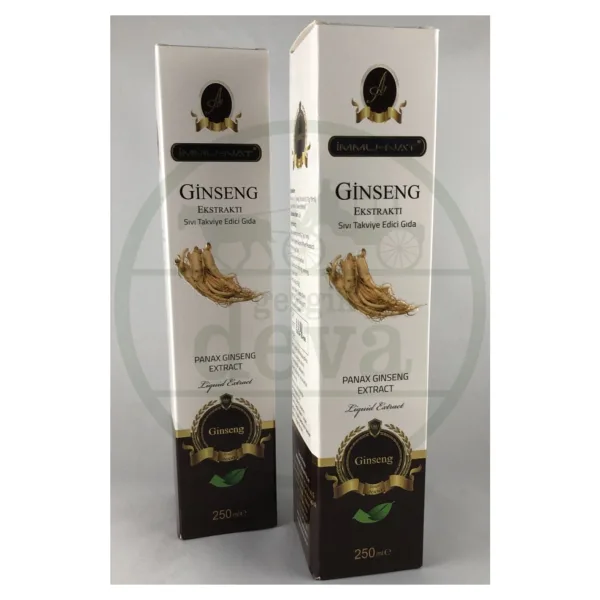 Immu-Nat Immunat Ginseng Sıvı Ekstraktı (2'Li Kampanya Paketi) 250 Ml - --